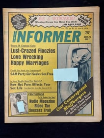 NATIONAL INFORMER SET OF 2 ADULT TABLOID STYLE PUBS