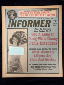 NATIONAL INFORMER SET OF 2 ADULT TABLOID STYLE PUBS