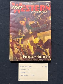 1940 PULP - SPICY WESTERN STORIES