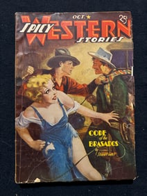1937 PULP - SPICY WESTERN STORIES