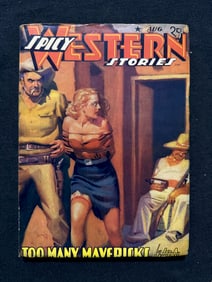 1941 PULP - SPICY WESTERN STORIES