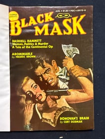 RARE!!! BLACK MASK FIRST EVER ISSUE #1