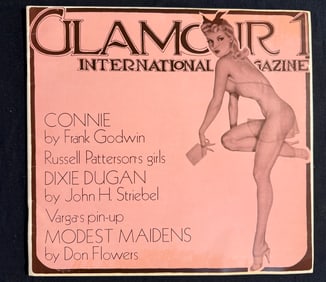 Glamour International Magazine 1 June 1980 Frank Godwin Erotica