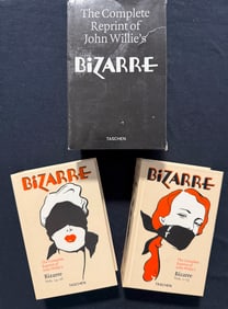 THE COMPLETE REPRINT OF JOHN WILLIE’S BIZARRE - BY TASCHEN. HARDCOVER