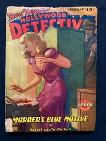 1943 PULP - HOLLYWOOD DETECTIVE