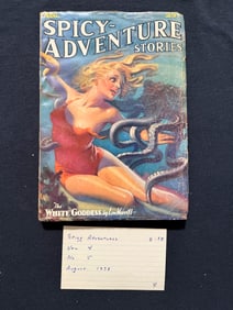 1936 PULP - SPICY ADVENTURE STORIES