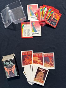 CENTER STAGE TRADING CARDS & WEIRD TALES WOMEN IN PERIL CARDS