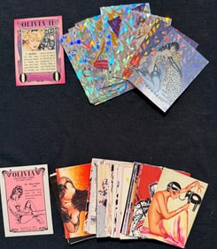 OLIVIA ADULT COLLECTOR CARDS & OLIVIA II COLLECTOR CARDS