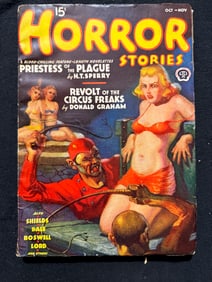 1938 PULP - HORROR STORIES