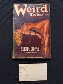 1938 PULP - WEIRD TALES