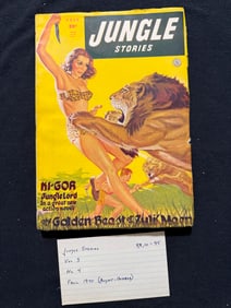 1945 PULP - JUNGLE STORIES