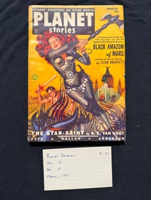 1951 PULP - PLANET STORIES