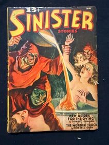 1940 PULP - SINISTER STORIES