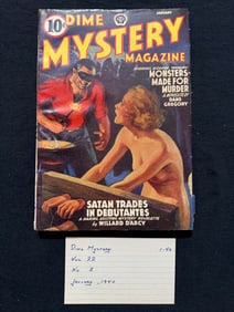 1940 PULP - DIME MYSTERY MAGAZINE