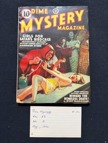 1940 PULP - DIME MYSTERY MAGAZINE