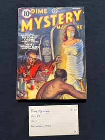 1940 PULP - DIME MYSTERY MAGAZINE