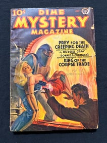 1939 PULP - DIME MYSTERY MAGAZINE