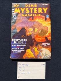 1934 PULP - DIME MYSTERY MAGAZINE
