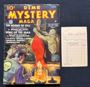 1935 PULP - DIME MYSTERY MAGAZINE
