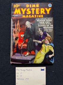 1937 PULP - DIME MYSTERY MAGAZINE
