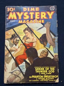 1939 PULP - DIME MYSTERY MAGAZINE