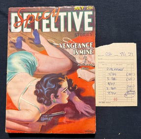 1936 PULP - SPICY DETECTIVE STORIES