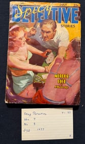 1937 PULP - SPICY DETECTIVE STORIES