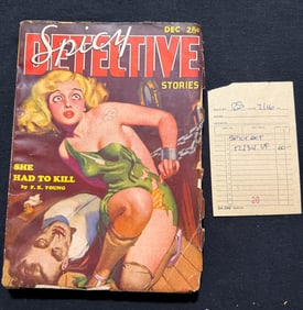 1934 PULP - SPICY DETECTIVE STORIES