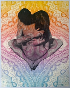 PAUL KAGAN - YAB YUM - MINT - FROM ARTIST ESTATE