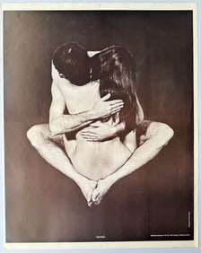 Yab-Yum - Black Litho. 1967. 23 x 29. Exceedingly Rare - PAUL KAGAN