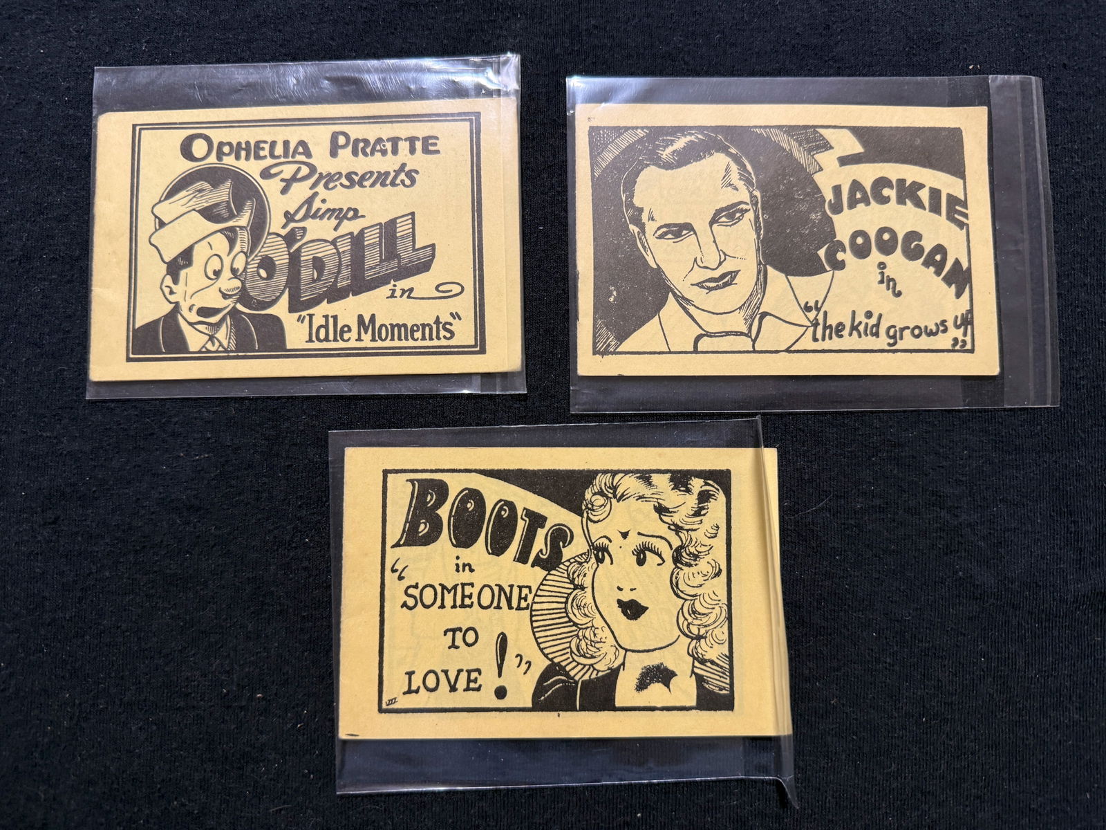 TIJUANA BIBLE COLLECTION - SET OF 3 - BOOTS IN SOMEONE TO LOVE: TIJUANA BIBLE COLLECTION - WITH BOOTS IN SOMEONE TO LOVE. Tijuana bibles (also known as eight-pagers, Tillie-and-Mac books, Jiggs-and-Maggie books, Jo-Jo books, bluesies, blue-bibles, gray-backs, and