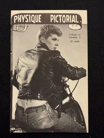 PHYSIQUE PICTORIAL #3  - 1967 Tom of Finland Back Cover