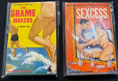 AN EVENING READER SET - THE SHAME MAKERS - SEXCESS