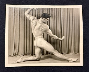 VINTAGE 4 x 5 BEEFCAKE MODEL Western Photography Guild SERIES 3 #9