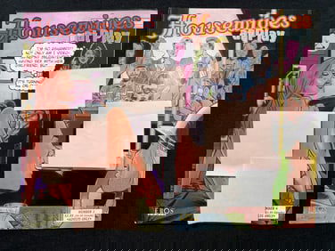 HOUSEWIVES AT PLAY ADULTS ONLY COMIC #3-4 - MINT