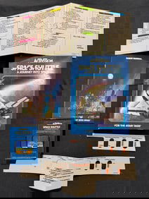 ACTIVISION SPACE SHUTTLE VINTAGE VIDEO GAME WITH BOX AND MANUALS