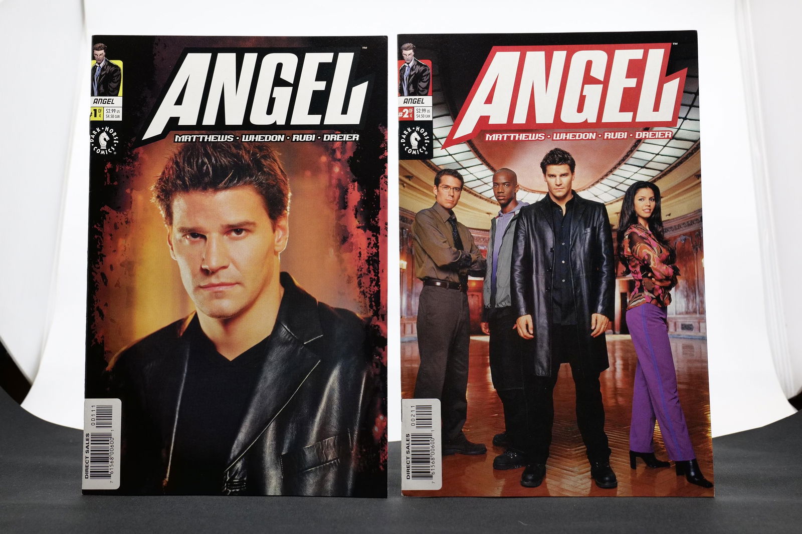 Angel #1-4 VF complete series Buffy the Vampire Slayer David Boreanaz Photo Set (1 of 2)
