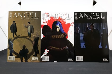 Angel: Not Fade Away #1-3 Comic IDW 2009 2 COMPLETE Buffy Whedon