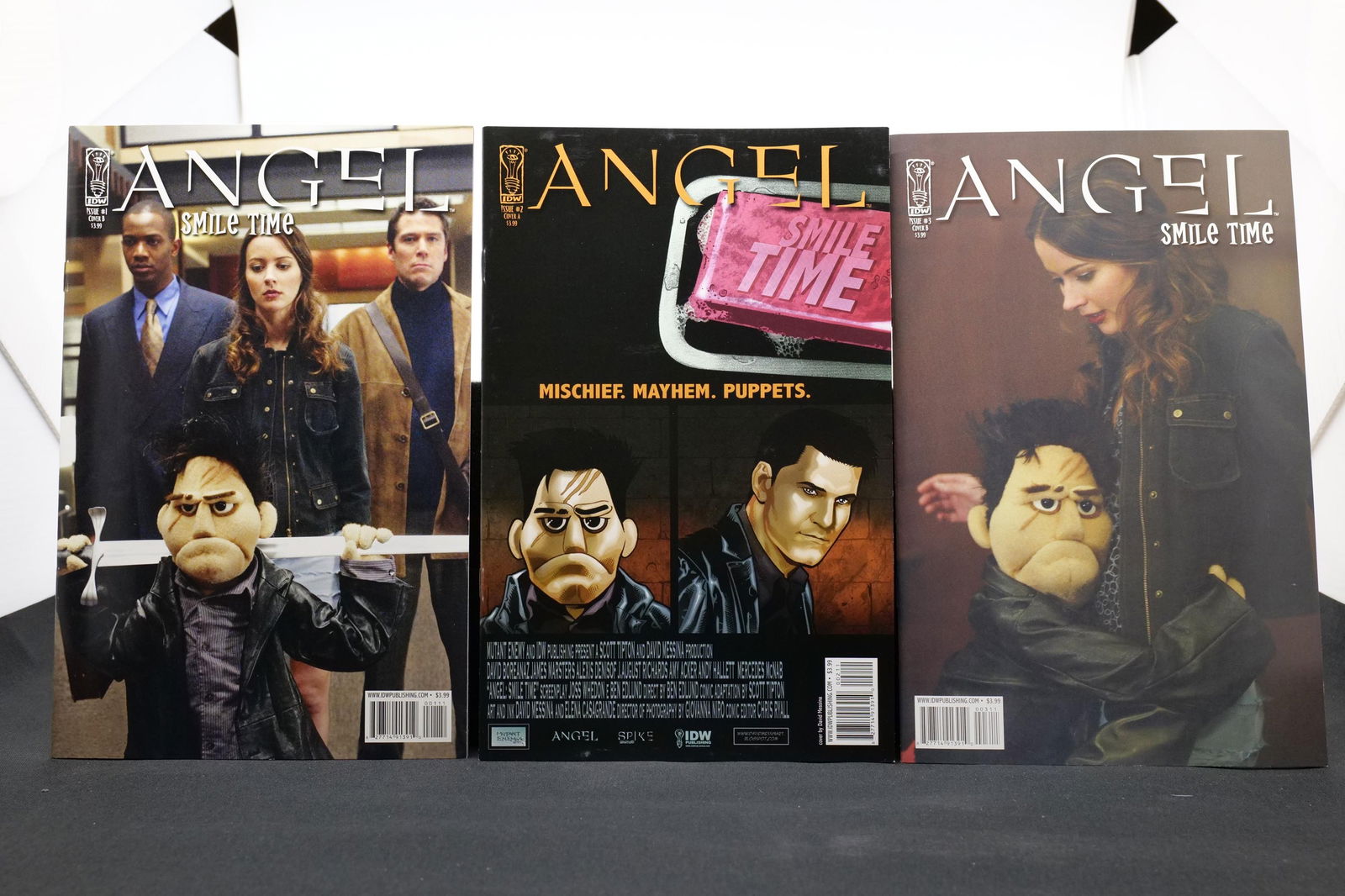 ANGEL: SMILE TIME #1-3 Comic FULL SERIES BUFFY VAMPIRE SLAYER SPINOFF: ANGEL SMILE TIME #1-3 Comic FULL SERIES BUFFY VAMPIRE SLAYER SPINOFF CVR A & CVR B