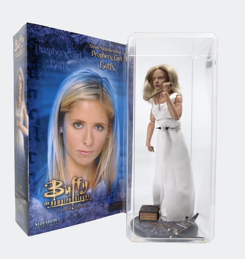Buffy the Vampire Slayer 2005 Sculpture NIB: BUFFY THE VAMPIRE SLAYER - Prophecy Girl Buffy Sideshow Collectibles 12” Figure NIB