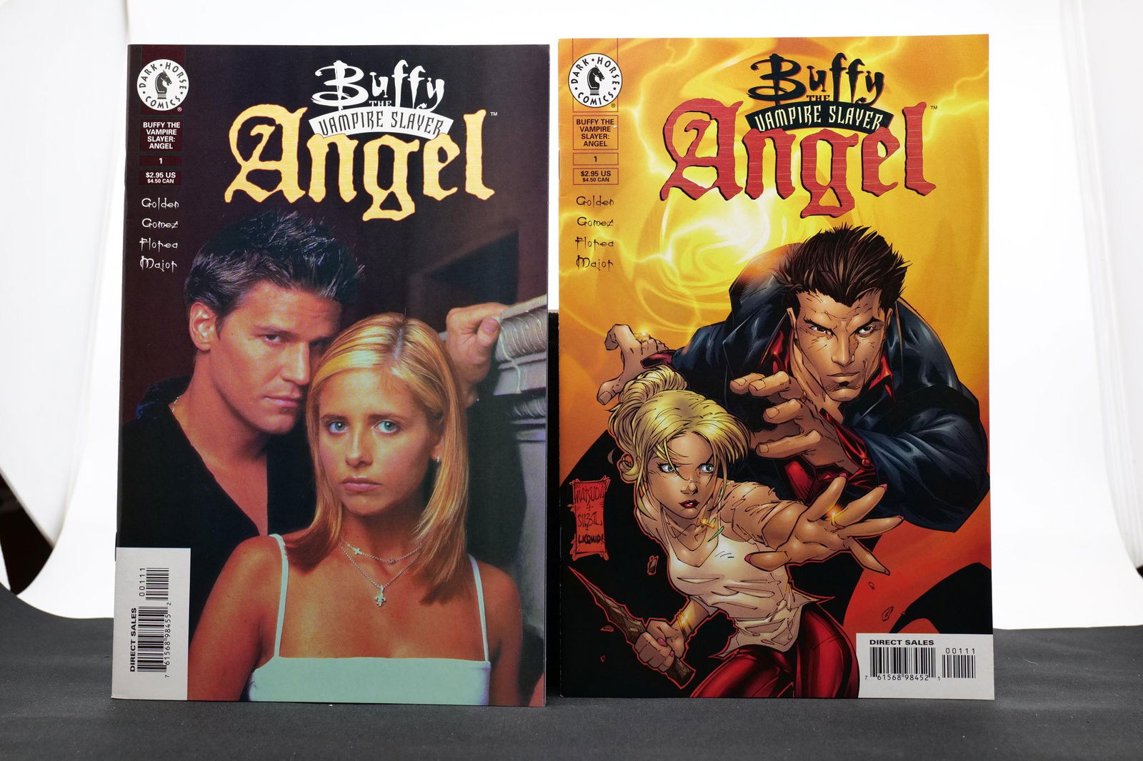 Buffy The Vampire Slayer Angel 1a-1b through 3a-3b Wizard Dark Horse w/ COA (1 of 3)