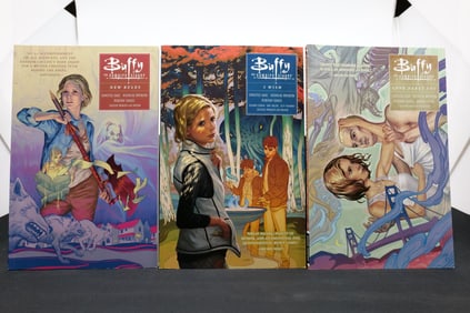 BUFFY - 5 ISSUES - I WISH, NEW RULES, LOVE DARES YOU, OLD DEMONS, THE CORE