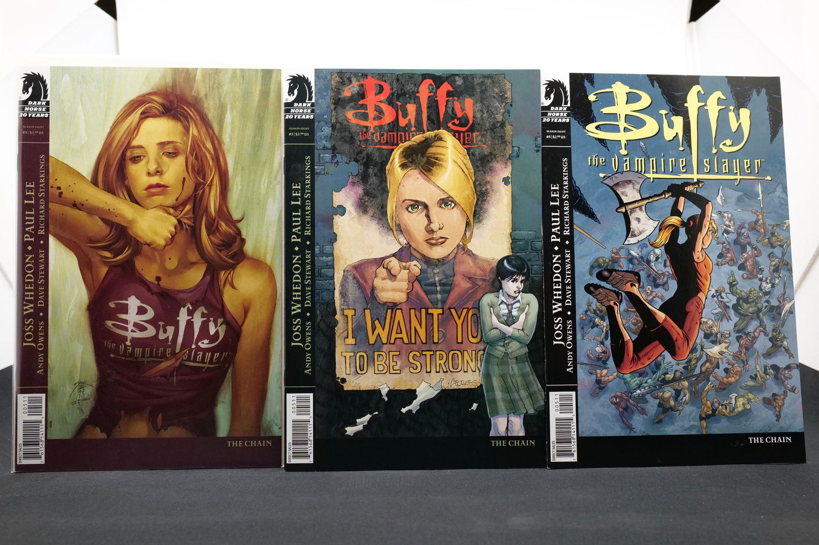 BUFFY - THE CHAIN #1-3 Comic BUFFY VAMPIRE SLAYER dark horse (1 of 1)