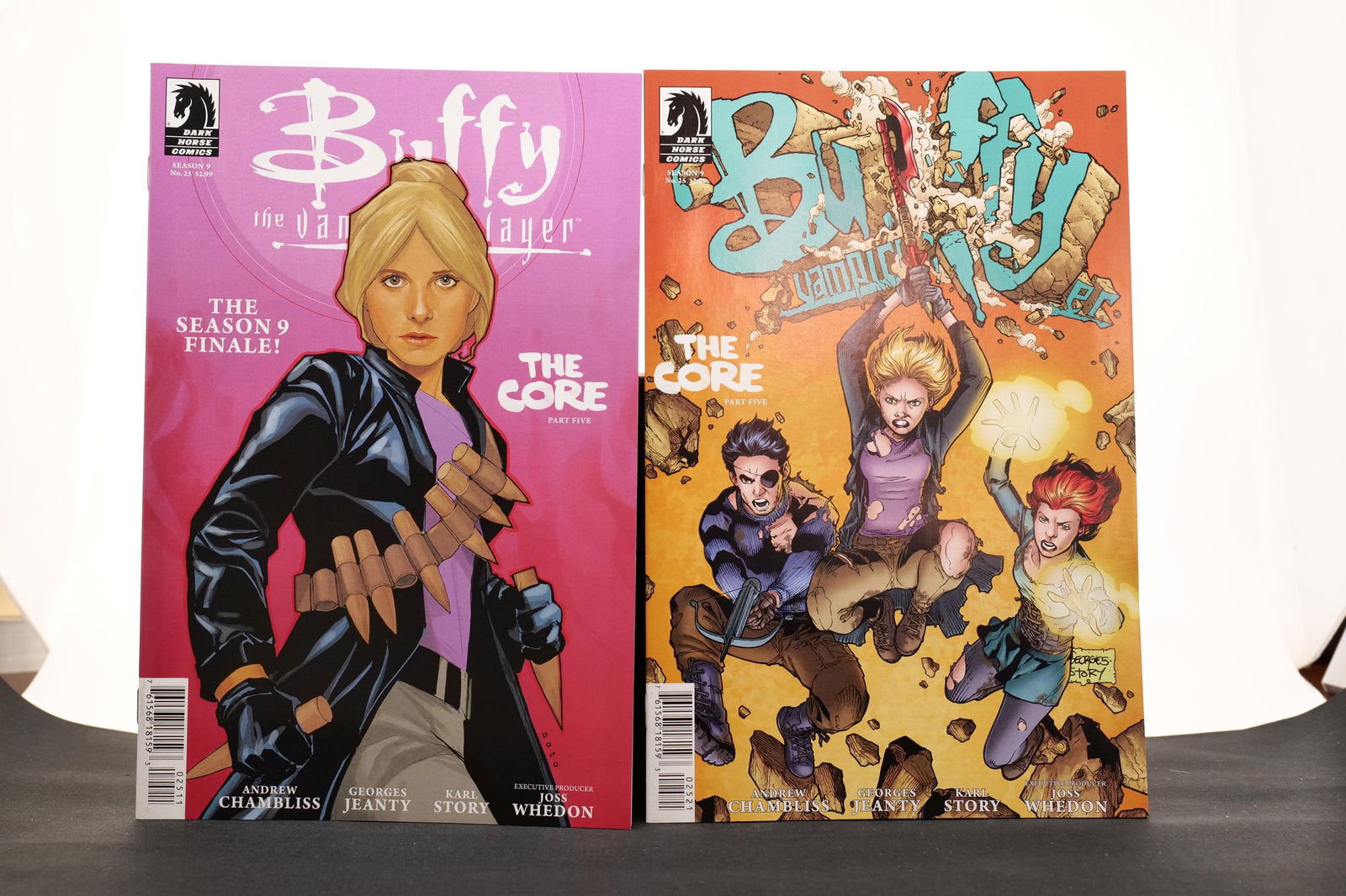 BUFFY SEASON 9 FINALE AND SEASON 9 FREE COMIC BOOK DAY. THREE COMICS. (1 of 2)