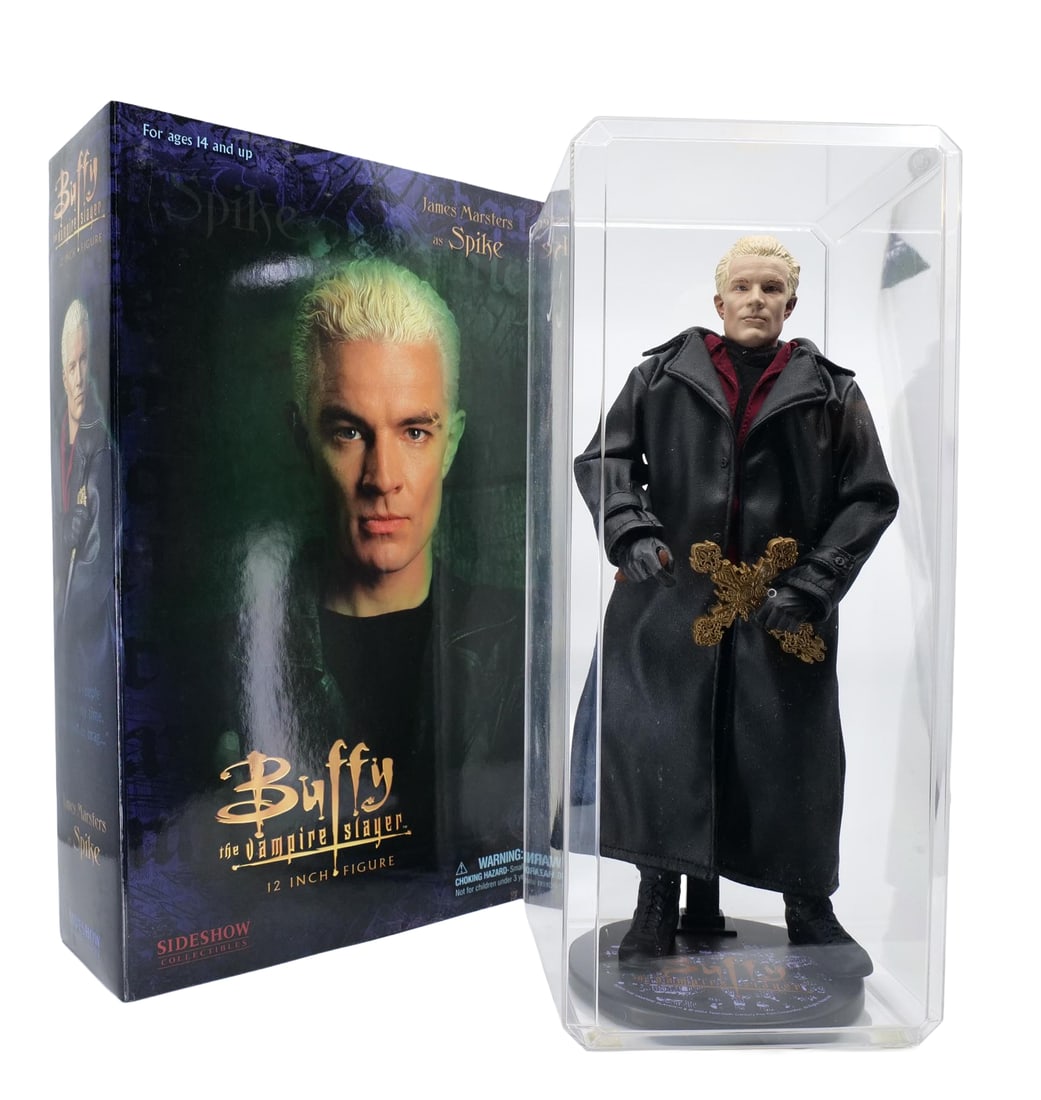 Buffy the Vampire Slayer SPIKE Sculpture: BUFFY THE VAMPIRE SLAYER - SPIKE - Sideshow Collectibles 12” Figure