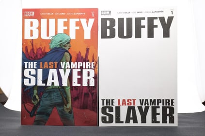 BUFFY THE VAMPIRE SLAYER #1-#2 - THE LAST VAMPIRE SLAYER - BOOM STUDIOS