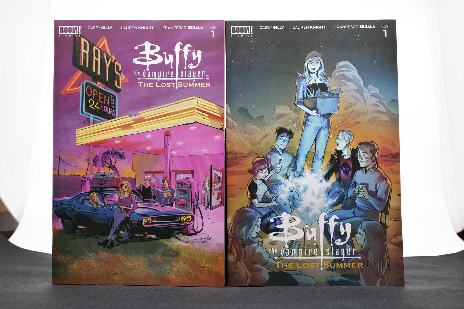 BUFFY THE VAMPIRE SLAYER #1 - THE LOST SUMMER - BOOM STUDIOS: BUFFY THE VAMPIRE SLAYER #1 - THE LOST SUMMER - BOOM STUDIOS/. TWO COVER VARIANTS.