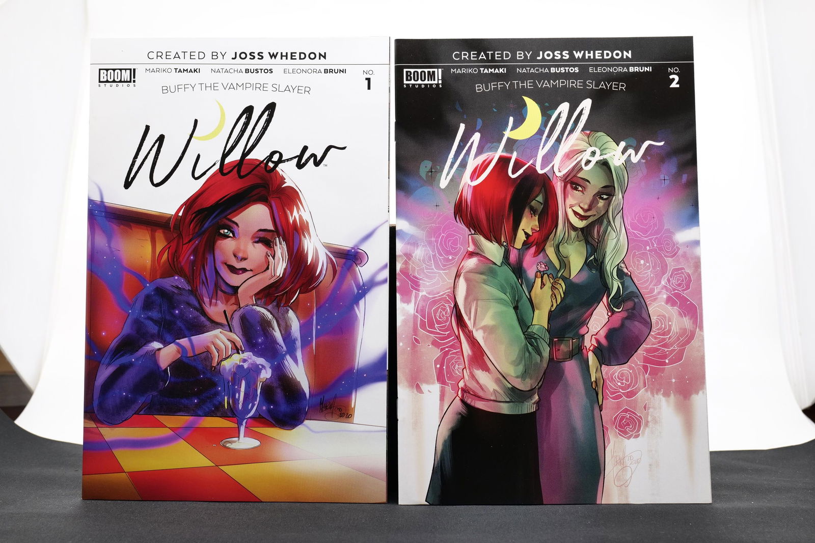 WILLOW #1-5 - BUFFYVERSE WITH COVER VARIANTS - 16 ISSUES: WILLOW #1-5 - BUFFYVERSE WITH COVER VARIANTS - 16 ISSUES. BOOM STUDIOS. ALSO INCLUDED FAITH #1