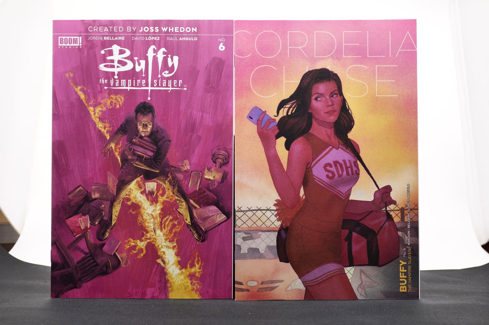 BUFFY THE VAMPIRE SLAYER #6 - FOUR TOTAL ISSUES COVER VARIANTS - BOOM STUDIOS (1 of 2)