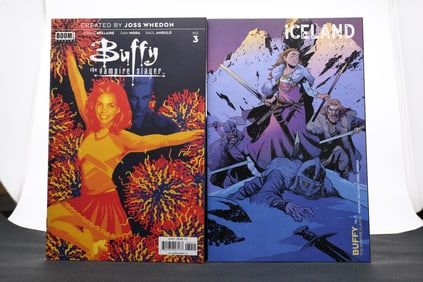 BUFFY THE VAMPIRE SLAYER #3.  FOUR TOTAL ISSUES COVER VARIANTS - BOOM STUDIOS